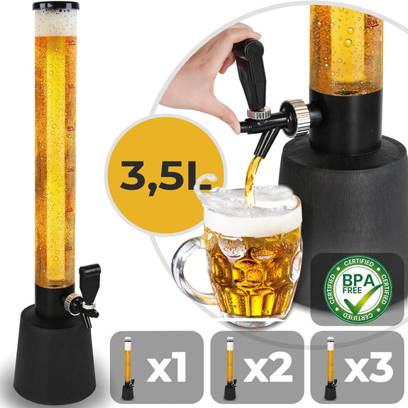 Drankdispenser voor bier, wijn of frisdrank 3,5 ltr - Afbeelding 5