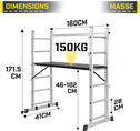 Steiger/ladder Timbertech 171,5 cm