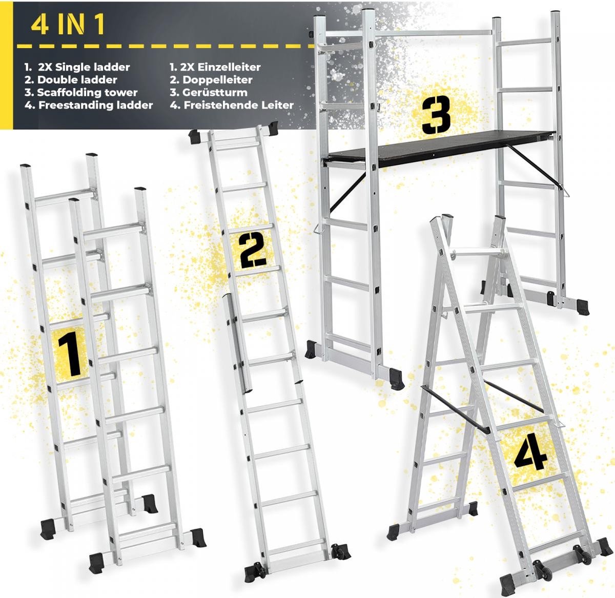 Steiger/ladder Timbertech 171,5 cm