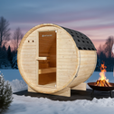 Buitenbarrelsauna Spitsbergen - 191x120x193 cm