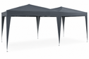 Vouwpaviljoen 3 x 6 m met UV 50+ - antraciet