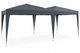 Vouwpaviljoen 3 x 6 m met UV 50+ - antraciet