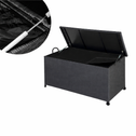 Kussenbox / Opbergbox - Polyrotan - 117x53x60cm - Incl. 2 Wielen