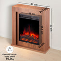 Matti Modern 32 Elektrische Haard – Eiken