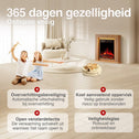 Matti Modern 32 Elektrische Haard – Paneel / Lamellen-look