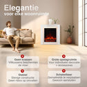 Matti Modern 32 Elektrische Haard – Wit