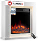 Matti Modern 32 Elektrische Haard – Wit