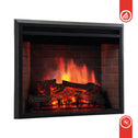 Elektrische haard LUCA - Elektrische inbouwhaard met verwarming, 3D-vlameffect, 12 vlamkleuren, afstandsbediening - 30 inch