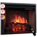 Elektrische haard LUCA - Elektrische inbouwhaard met verwarming, 3D-vlameffect, 12 vlamkleuren, afstandsbediening - 30 inch