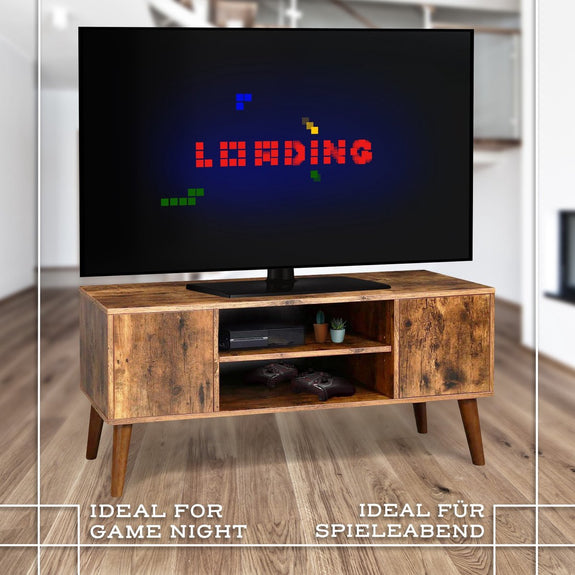 TV-Kast - Retro stijl - 110 x 50 x 40 cm - Afbeelding 3
