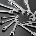 Flexibele ratelringsleutelset 13-delig – 8 tot 32 mm