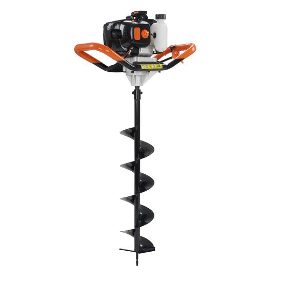 Grondboor - Benzine - 52cc - 3 boren 100/150/200 mm - verlengstuk 30cm - Afbeelding 3