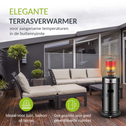 Gaskachel / Terrasverwarmer / Loungeheater Cuna - Verstelbaar - 11 kW - incl. Afdekhoes