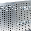 Gereedschapswand met 1380 gaten – 32-delige set
