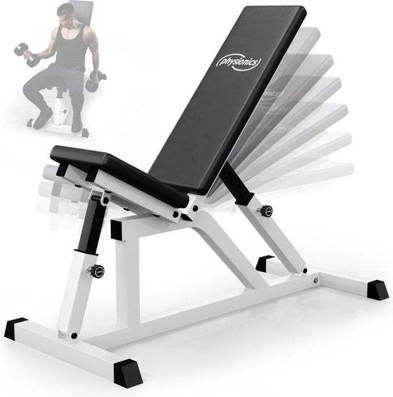 Verstelbare Halterbank - Buiktrainer - Fitnessbank - Afbeelding 2