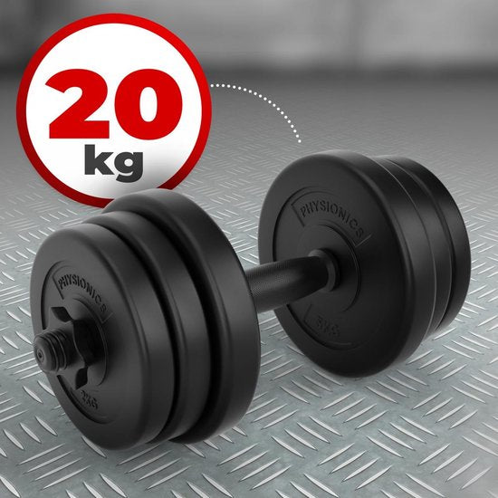 Halter - Dumbbell - Totaalgewicht 20kg - Afbeelding 1