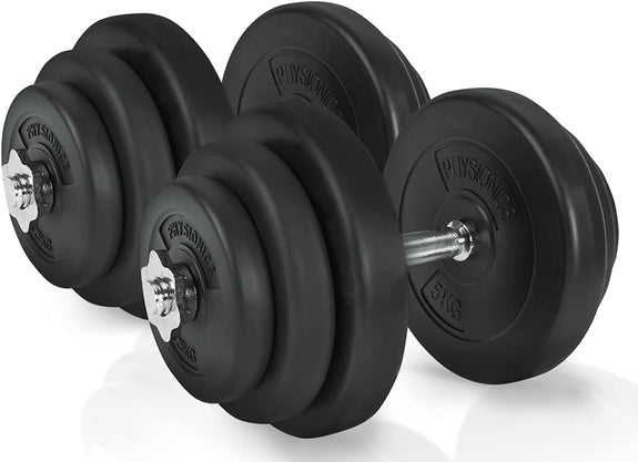 Dumbbell Set 40KG - Korte Halterstangen - Afbeelding 2