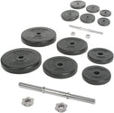 Dumbbell Set 40KG - Korte Halterstangen
