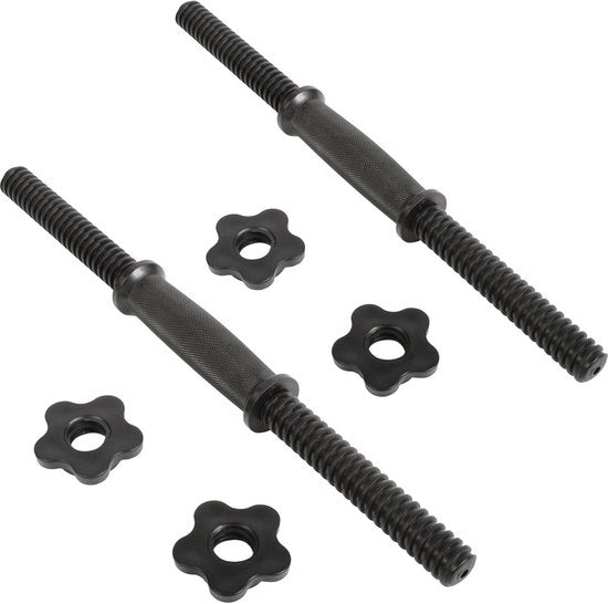 Dumbbell Set 40KG - Korte Halterstangen - Stersluitingen