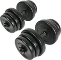 Dumbbell Set 40KG - Korte Halterstangen - Stersluitingen