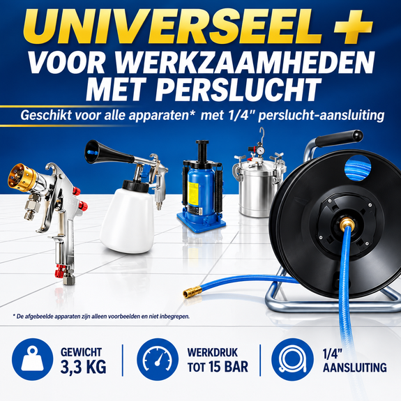Handmatige persluchthaspel 20 meter - Afbeelding 4