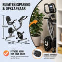 Hometrainer Eagle 4 met pulssensoren en app