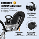 Hometrainer Eagle 4 met pulssensoren en app