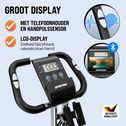 Hometrainer Eagle 4 met pulssensoren en app