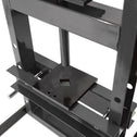 Hydraulische werkplaatspers 6 ton donkergrijs