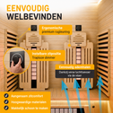 Infraroodcabine Aarhus 140 naturel