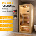 Infraroodcabine Trondheim 90 naturel