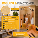 Infraroodcabine Aarhus 140 naturel