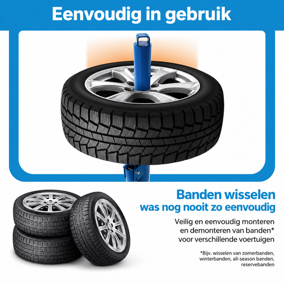 Mechanisch bandenmontageapparaat voor auto en motor - Afbeelding 3