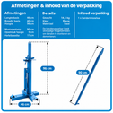 Mechanisch bandenmontageapparaat voor auto en motor