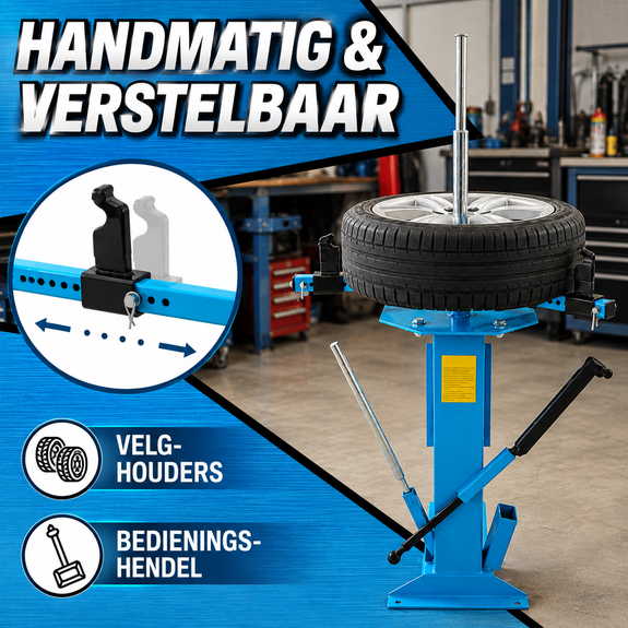 Mechanische bandenverwisselaar 4-19 inch voor autobanden - Afbeelding 2