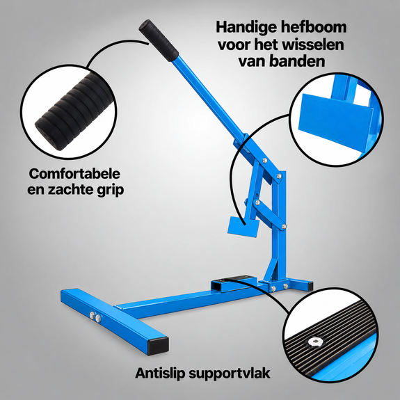 Mechanische bandenverwisselaar voor autobanden - Afbeelding 2
