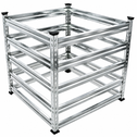 Metalen compostbak 750 liter – 90 x 90 x 93 cm