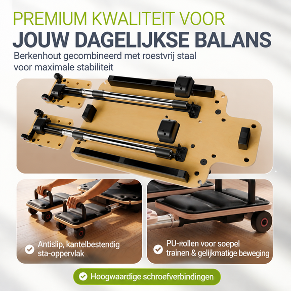 Pilates Reformer Board Movea - opvouwbaar - Afbeelding 4