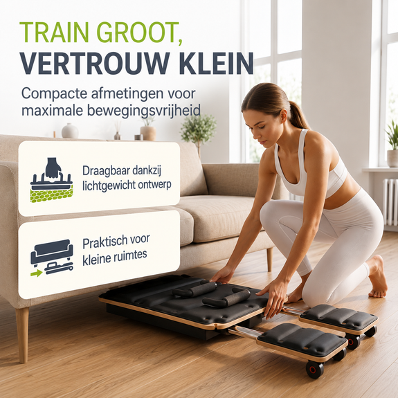 Pilates Reformer Board Movea - opvouwbaar - Afbeelding 5
