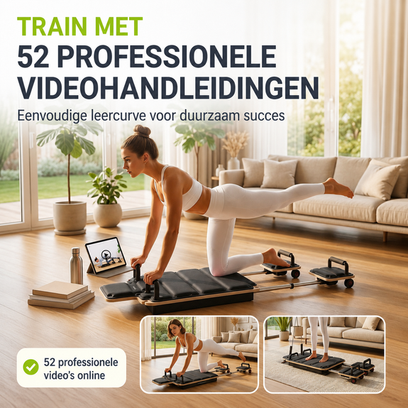 Pilates Reformer Board Movea - opvouwbaar - Afbeelding 6