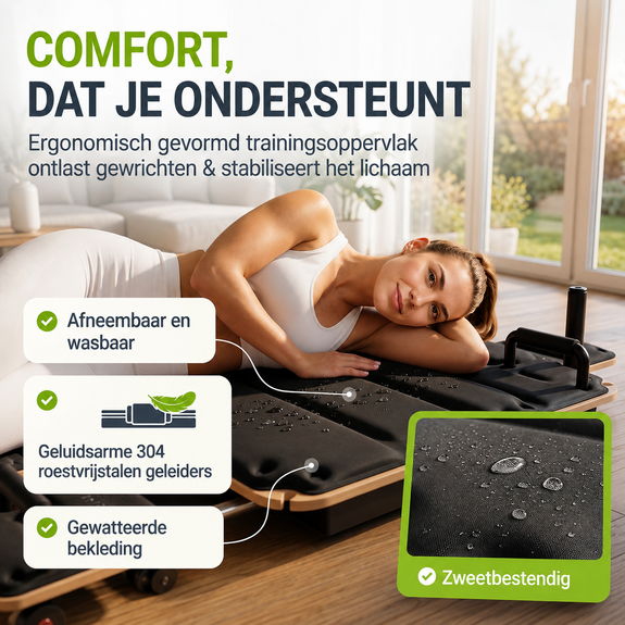 Pilates Reformer Board Movea - opvouwbaar - Afbeelding 7