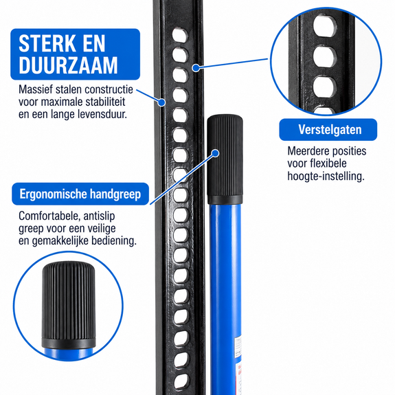 Offroad krik 3000 kg voor SUV – mechanisch - Afbeelding 4