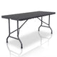 Tuintafel - Opklapbaar - 180 x 74 x 74 cm - Zwart