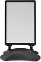 Klantenstopper, reclamebord, stoepbord in zwart
