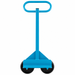 Platenroller 100 kg met wielen – stalen transporthulp