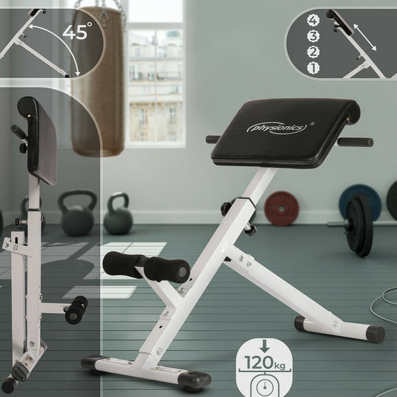 Inklapbare Rugtrainer / buiktrainer - Max. 120 kg - Afbeelding 2