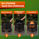 Ronde vuurschaal Ø 66 cm - antieklook
