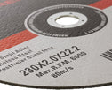 Doorslijpschijven - Ø 230 mm - Opname 22.2 mm - Dikte 1,9 mm