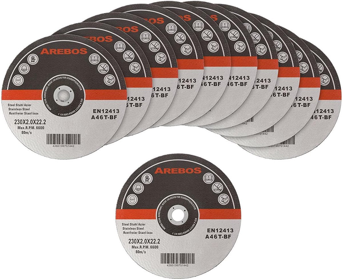 Doorslijpschijven - Ø 230 mm - Opname 22.2 mm - Dikte 1,9 mm