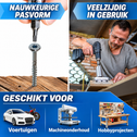 Torx dopsleutelset 18-delig – 1/4 en 1/2 inch